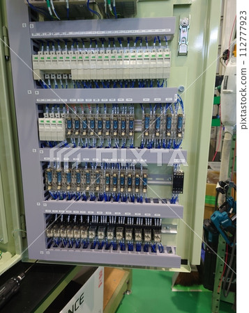 Electrical control panel production 112777923
