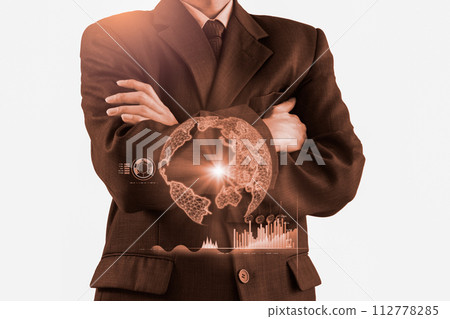 Stock market or forex trading graph and candlestick chart suitable for financial investment concept. Economy trends background for business idea and all art work design. Abstract finance background.. Stock market or forex trading graph and candlestick chart suitable for financial investment concept. Economy trends background for business idea and all art work design. Abstract finance background.. 112778285