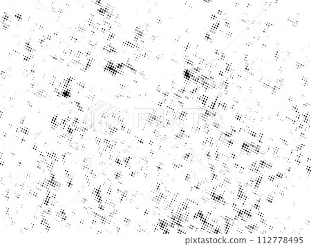 Black and white grunge. Distress overlay texture. Abstract surface dust and rough dirty wall background concept. Distress illustration simply place over object to create grunge effect. Vector EPS10. 112778495