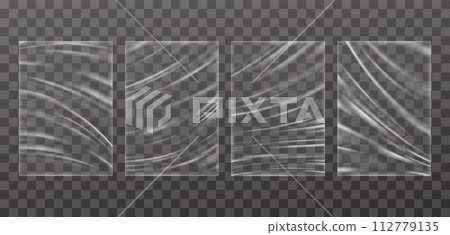 Transparent cellophane stretch film Transparent cellophane stretch film 112779135