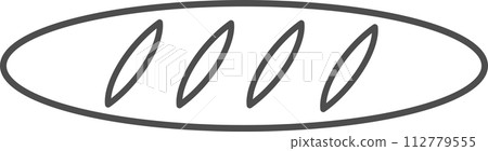 French bread baguette French bread baguette 112779555