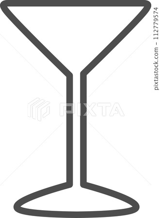 Cocktail glass 112779574