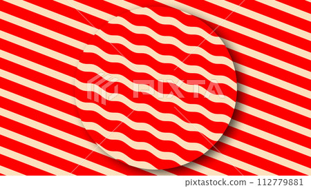 Pattern With Symmetric Geometric Ornament Pattern With Symmetric Geometric Ornament 112779881