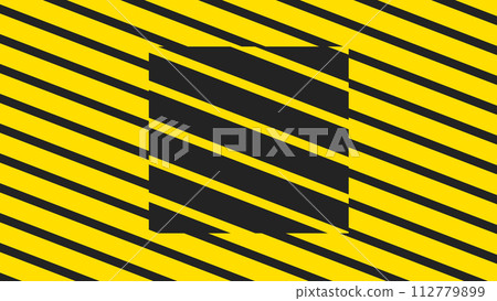 Pattern With Symmetric Geometric Ornament Pattern With Symmetric Geometric Ornament 112779899