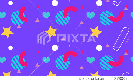 Abstract Seamless Pattern Background Abstract Seamless Pattern Background 112780031