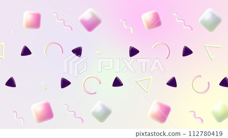 Bright Polygon Stylish Background Bright Polygon Stylish Background 112780419
