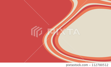 Abstract Wave Round Shapes Background Abstract Wave Round Shapes Background 112780512