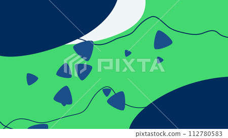 Abstract Background With Shapes Abstract Background With Shapes 112780583
