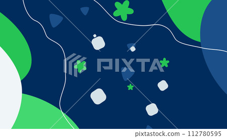 Abstract Background With Shapes Abstract Background With Shapes 112780595