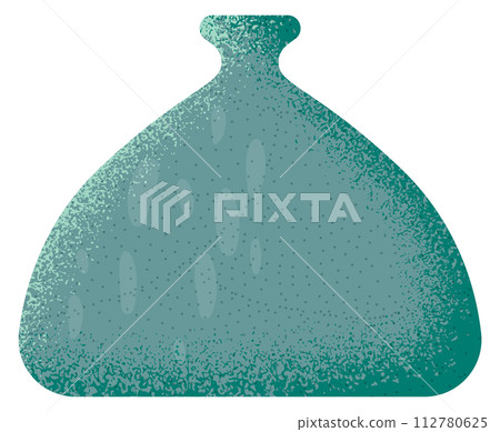 Ceramic vase in trendy textured style. Clay pottery Ceramic vase in trendy textured style. Clay pottery 112780625