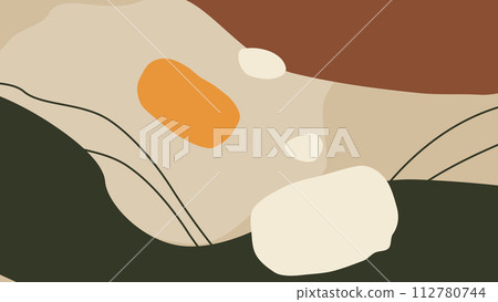 Pastel Hand Drawn Backgrounds 112780744