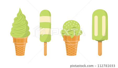 Ice cream set 1_03 Ice cream set 1_03 112781033