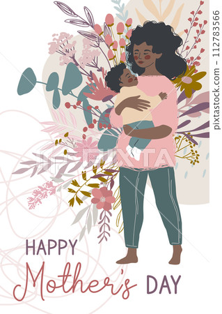 Celebrating Mothers Love With a Warm Embrace on Mothers Day Celebrating Mothers Love With a Warm Embrace on Mothers Day 112783566