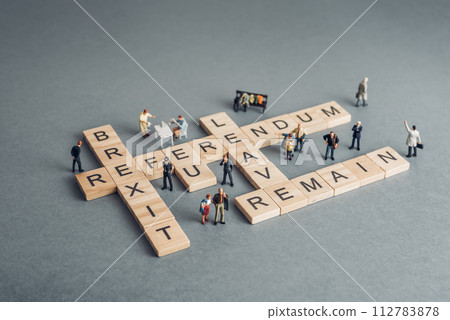 Britain EU Brexit Referendum Concept Britain EU Brexit Referendum Concept 112783878