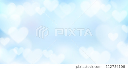 Father's Day Blue Heart Event Background 112784106