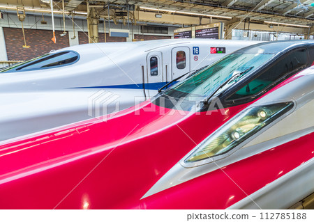 秋田新幹線在東京東京車站停靠 112785188