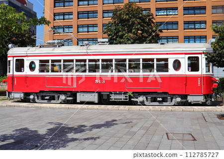 靜態保存名鐵岐阜市線車輛 112785727