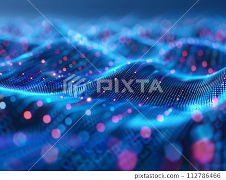 Nighttime DNA Helix Illumination Nighttime DNA Helix Illumination 112786466