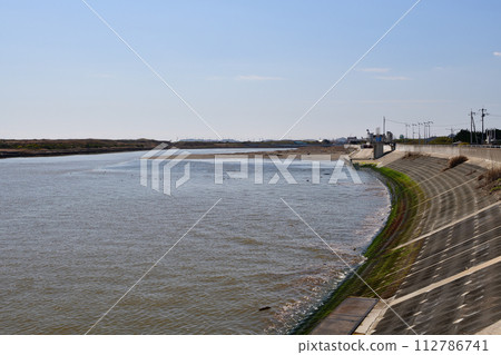 Ichinomiya River Estuary, Chosei District, Chiba Prefecture 112786741