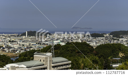 Urban area around Kawanoe Castle Shikokuchuo City, Ehime Prefecture 112787716