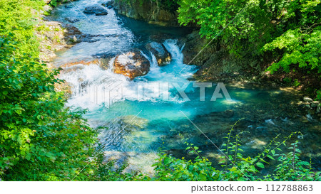 Shima pothole group (summer) 112788863