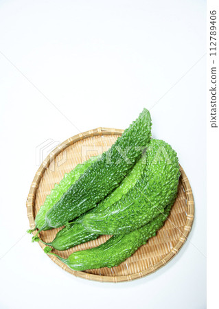 fresh bitter melon (bitter gourd) fresh bitter melon (bitter gourd) 112789406