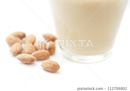 Almond milk Almond milk 112789802