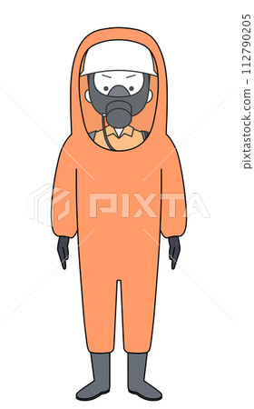 Level A chemical protective clothing (female) 112790205