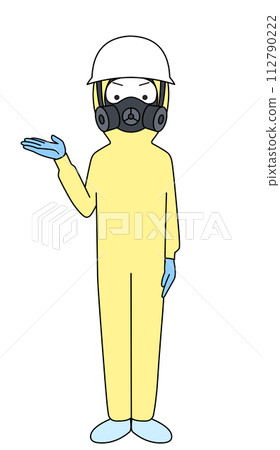 資訊C級防化服圖解（女） 112790222