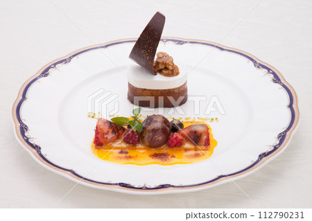 Fancy dessert 112790231