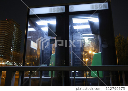 海外風格電話亭 112790675