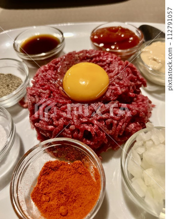 Steak tartare from Prague, Czech Republic 112791057