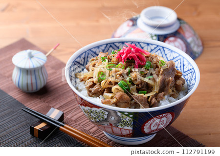 Beef short rib bowl (Beef bowl) Stamina bowl 112791199