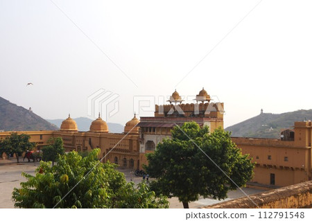 Sun Gate of Amber Fort on the outskirts of Jaipur, India Sun Gate of Amber Fort on the outskirts of Jaipur, India 112791548