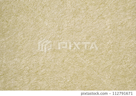 Japanese paper background material (dull lemon color) 112791671
