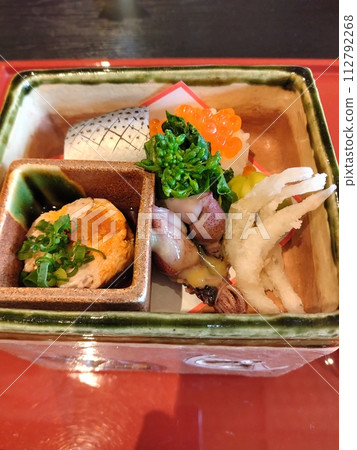 Japanese Cuisine, Japanese Kaiseki, Luxurious Japanese Full Course Japanese Cuisine, Japanese Kaiseki, Luxurious Japanese Full Course 112792268