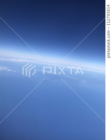 photo of the sky seen from an airplane photo of the sky seen from an airplane 112793814