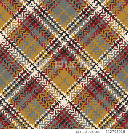 Check plaid seamless pattern. 112795026