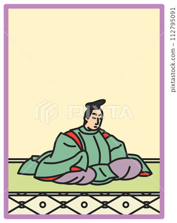 簡約色百人一州晴道列重 112795091