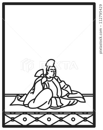 藤原清介麻臣的簡單線條畫百人一集 藤原清介麻臣的簡單線條畫百人一集 112795429