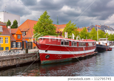 Old town of Copenhagen, Denmark. Old town of Copenhagen, Denmark. 112795745