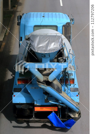 Image of agitator truck (concrete mixer truck) Image of agitator truck (concrete mixer truck) 112797206