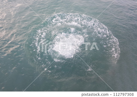 Dirty discharge surface of the water 112797308