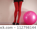 健康美麗的女性雙腿 112798144