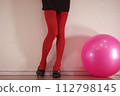 健康美麗的女性雙腿 112798145