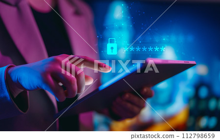 Cyber security threats 112798659