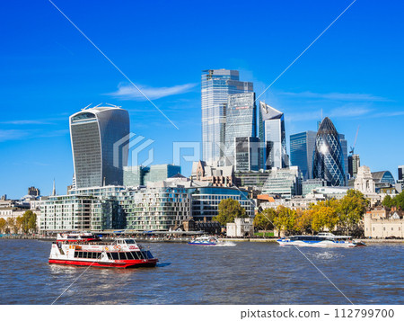 City of London, UK financial center 112799700