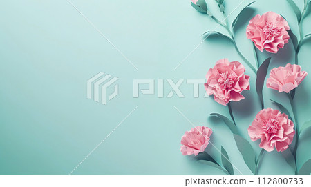 Papercraft康乃馨 112800733