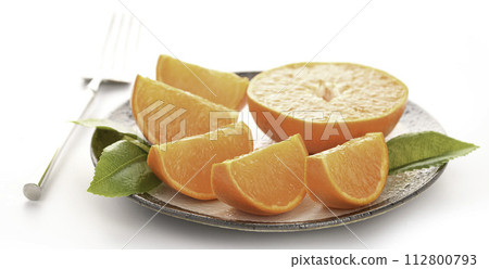 Hamasaki Mikan cut image (white background) Hamasaki Mikan cut image (white background) 112800793