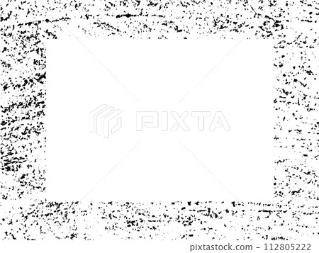 Black and white grunge. Distress overlay texture. Abstract surface dust and rough dirty wall background concept. Distress illustration simply place over object to create grunge effect. Vector EPS10. 112805222